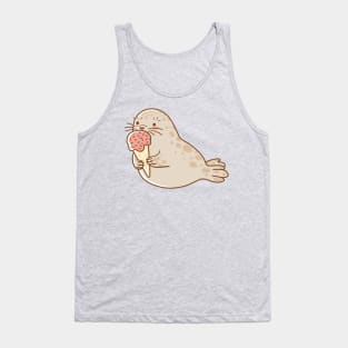 Seal and Ice Cream Tank Top